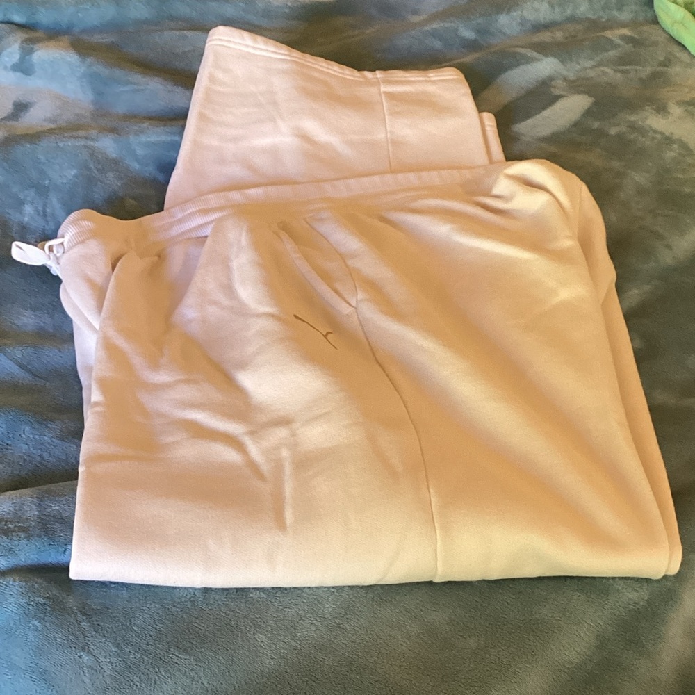 Puma Cream Lounge Pants